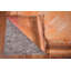 Tapis turc orange en laine Oushak 3 x 11