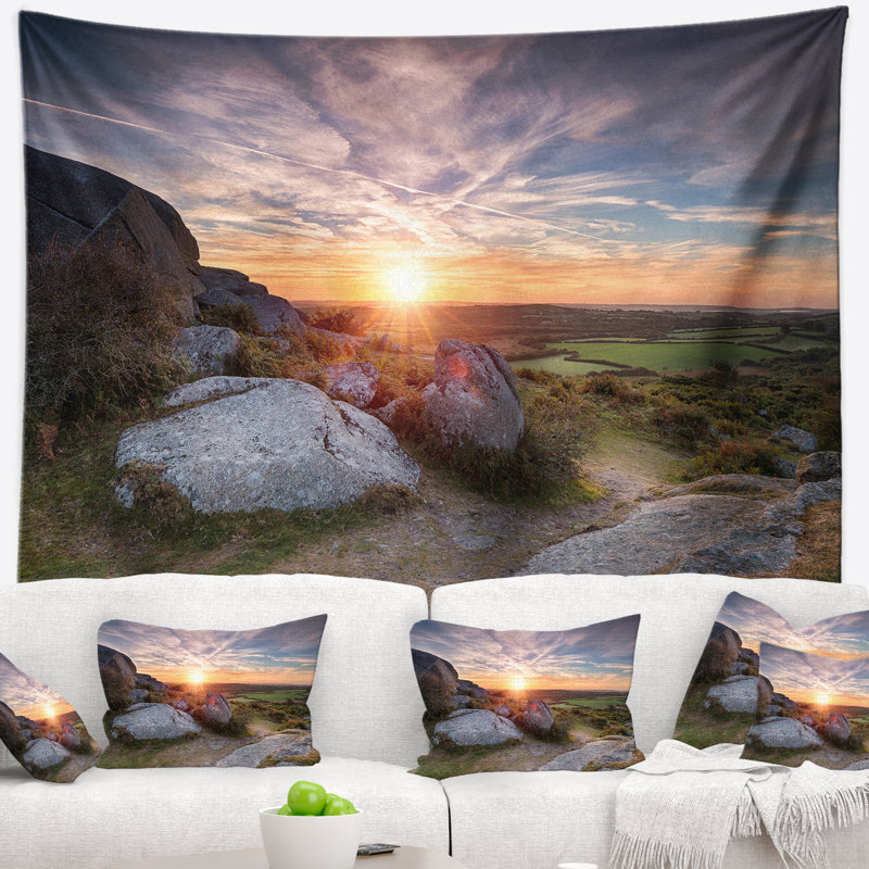Polyester Tapestry, 78" H x 92" W