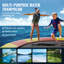Videur gonflable VEVOR, trampoline aquatique récréatif, plateforme de bain portative-99445620-99445621