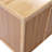 Charif 15.7"H Small Bamboo Wood Nightstand