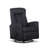 Upholstered Polyester Swivel Recliner-653407839