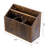 Solid Wood Remote Control Holder W/ Magazine Slot
