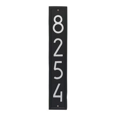 Vertical Modern Personalized Wall Mount