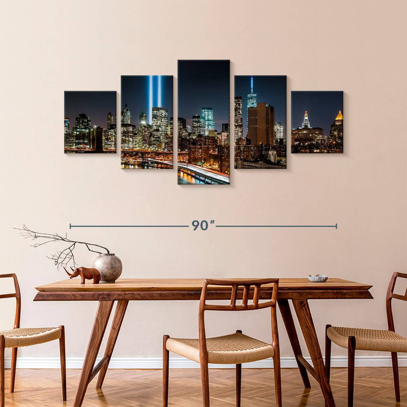 Ground Zero, 42" H x 92" W