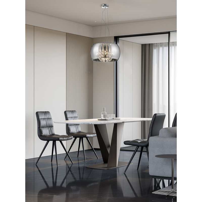 Artane 3 - Light Chrome Unique/Statement Pendant