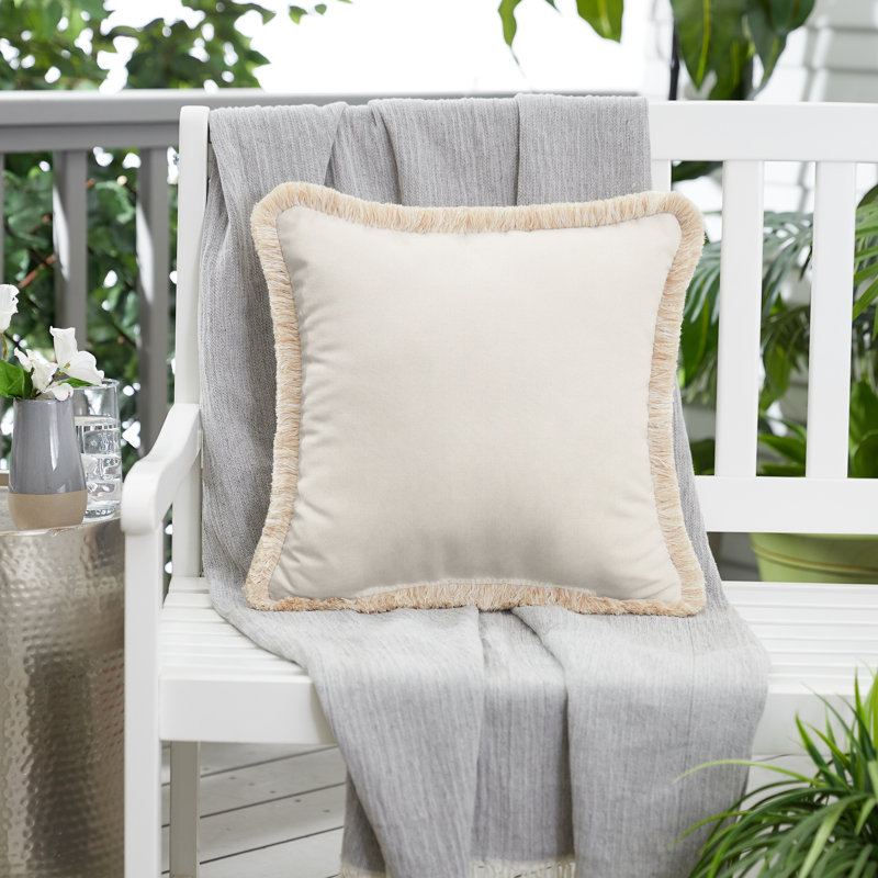  Housse et insert de coussin extérieur d'extérieur, Naturel
