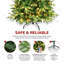Arbre de Noël épinette pré-éclairé-1385133069