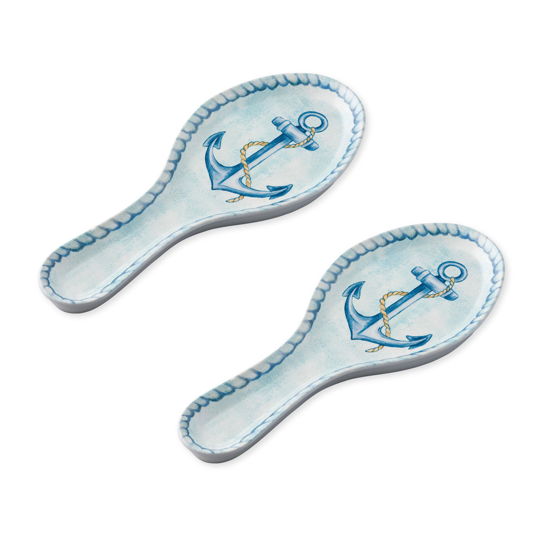 Oval Spoon Rest (Set of 2) Longshore Tides