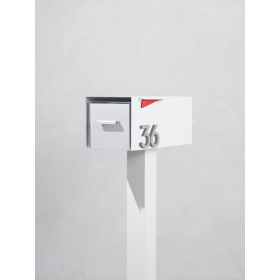 Malone Post Mounted Steel Mailbox