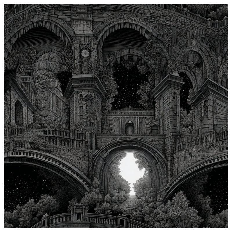 Architecture Bedding Buildings Comforter Gothic, King