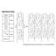 4 treillis de jardin en métal 86,7 po x 19,7 po, support de fleurs extérieur antirouille, noir, installation rapide et facile pour les plantes grimpantes Paquet de 4 treillis 86,7 po x 19,7 po, entretien, pratique pour assembler les fleurs-717102954