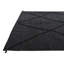 Tapis noir Jessen