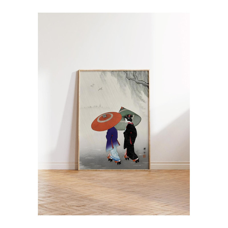 Peinture décorative encadrée