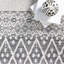 Tapis gris tissé à la main Parman-218890649
