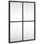 Mikayia Rectangular Metal Wall Mirror-269485665