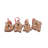 2.25 " Ceramic Gingerbread Hanging Figurine Ornament