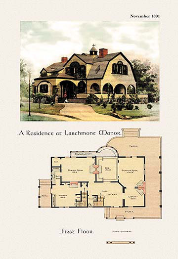 «A Residence at Larchmont Manor», impression