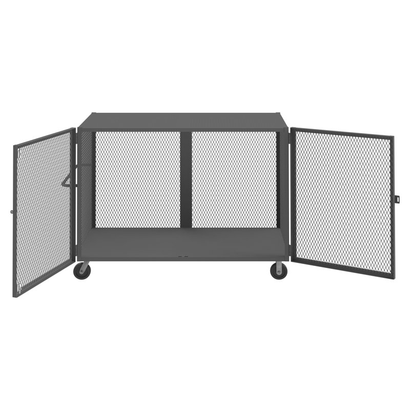 Printer Stand with Wheels, 57" H x 74" W x 44" D
