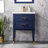 Deon 24'' Single Bathroom Vanity with Porcelain Top-143281766