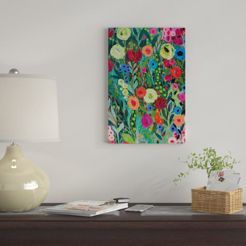 «Into the Profondeurs II», impression sur toile, H 40 po x l 26 po x P 1,5 po, Toile tendue, Pas de tapis