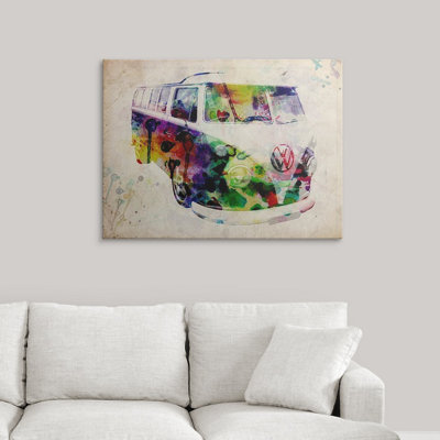 «Camper Van Urban Art» par Francy, impression