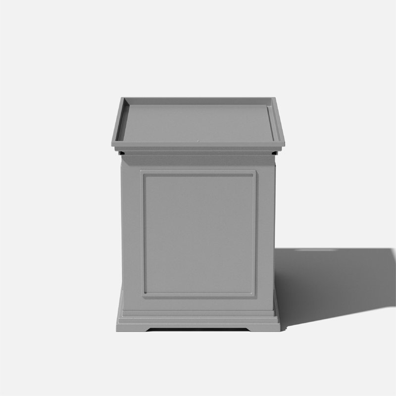 Brixton Black Plastic 2-in-1 Tray and Storage Table
