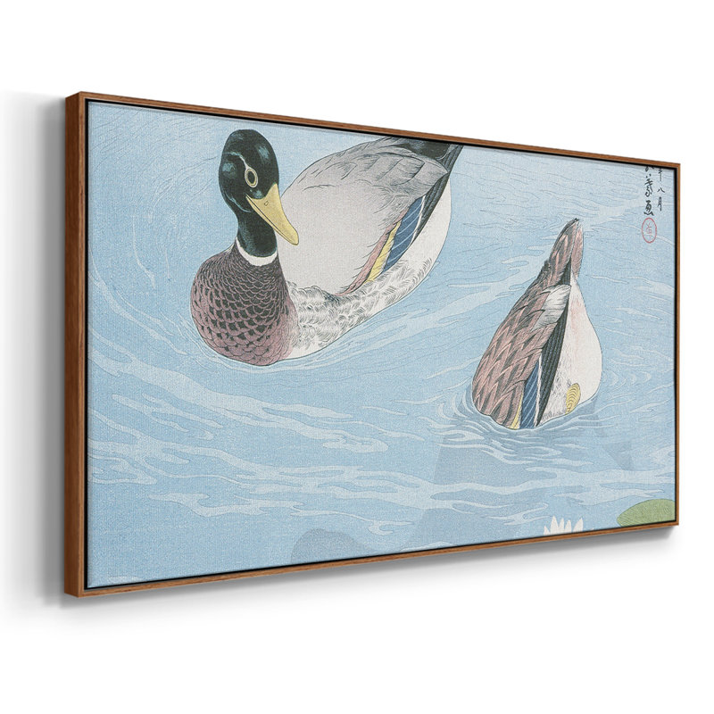 Landscape Series-CDL- Framed Gallery Wrapped Canvas -Ready to Hang, 21" H x 41" W, White
