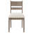 Coastal Grey 5-Piece Rectangular Dining Table Set