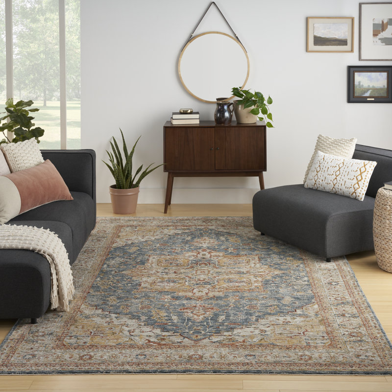 Casmera Oriental Area Rug, Rectangle 160 x 234cm