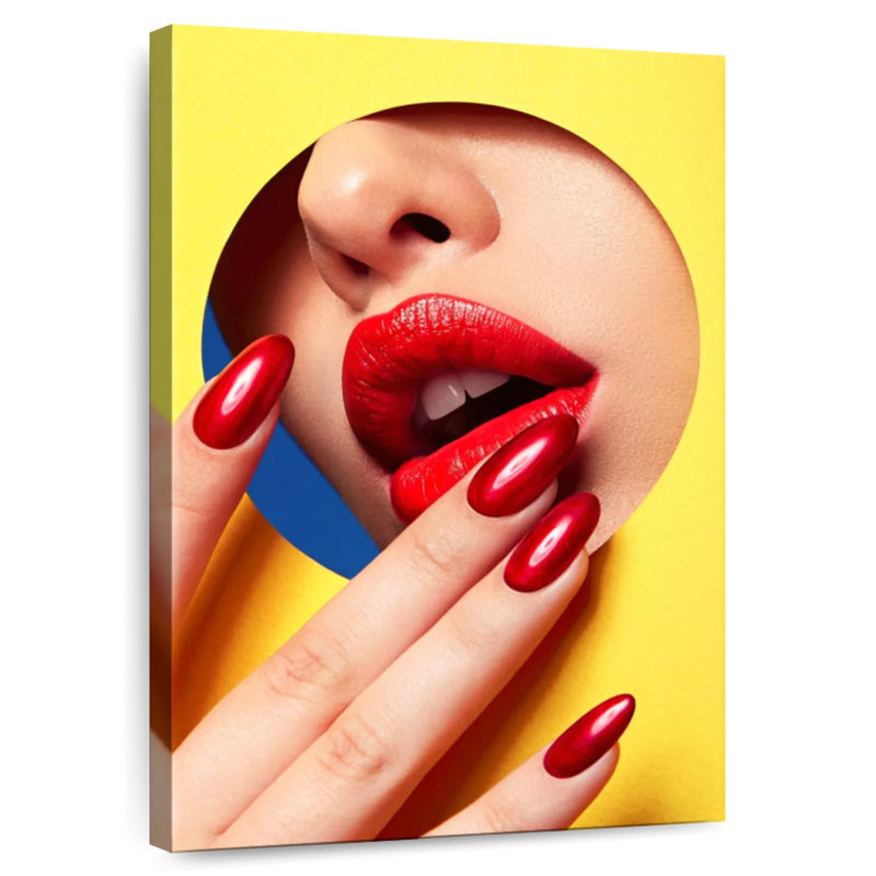 Sexy Nails, 39" H x 26" W