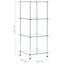 Abrahem 40cm W Metal Shelving Unit-191937113