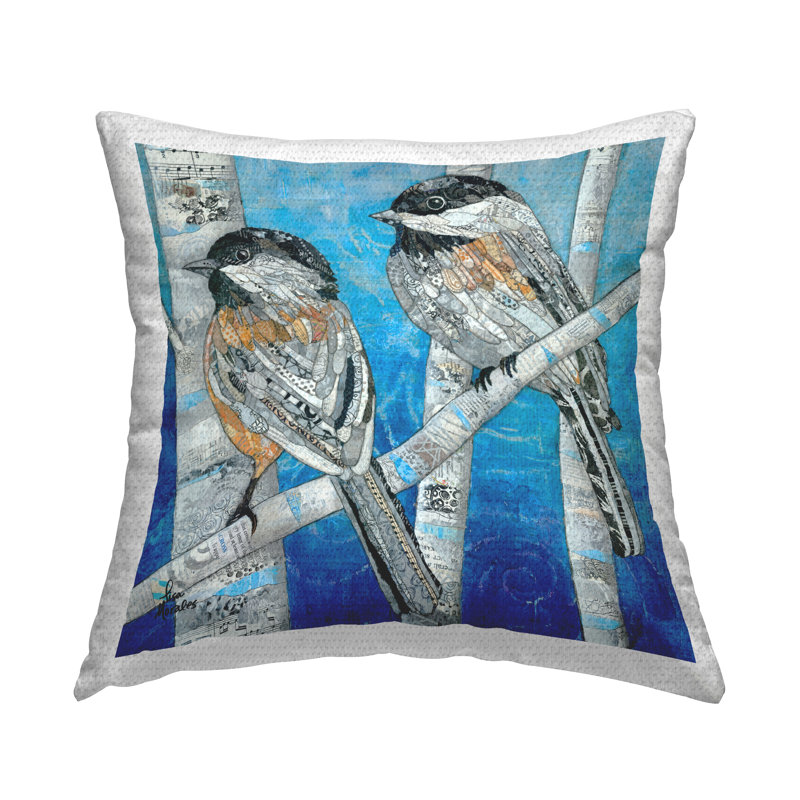 Housse et insert de coussin décoratif carré en polyester pour l'intérieur et l'extérieur