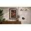 Bird On Flowering Branch Botanical - Print-762568937-762568935