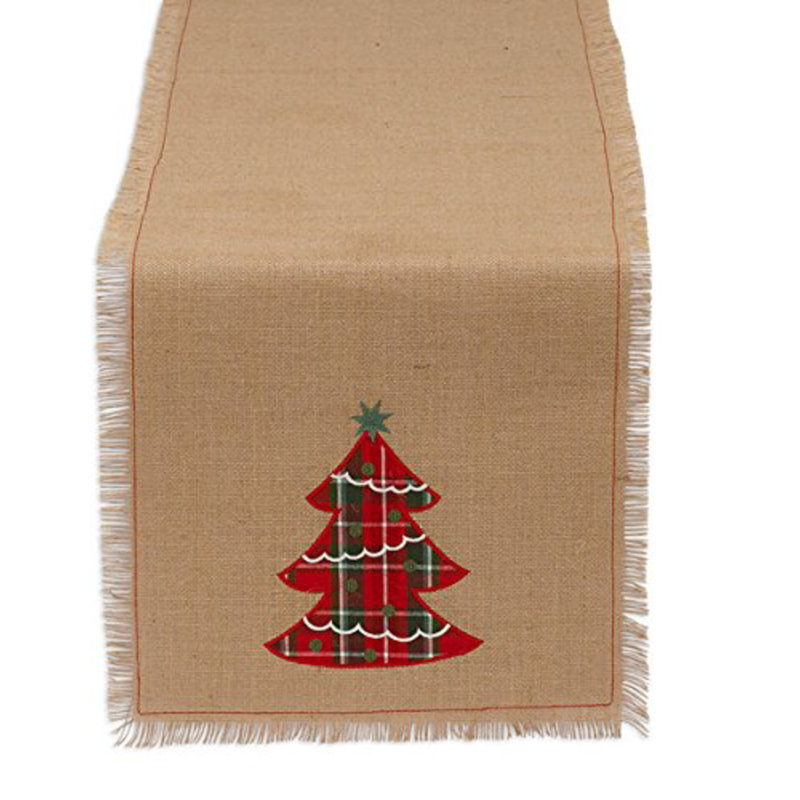Huntsberry Spice Plaid Table Runner