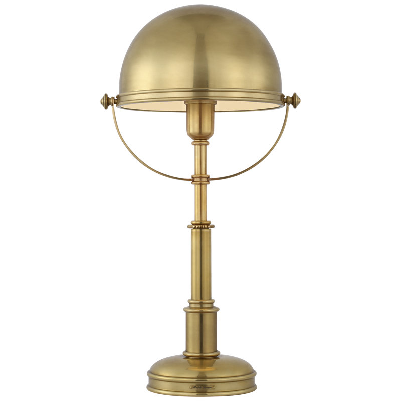 Ralph Lauren Carthage Cordless Desk Lamp in Natural Brass