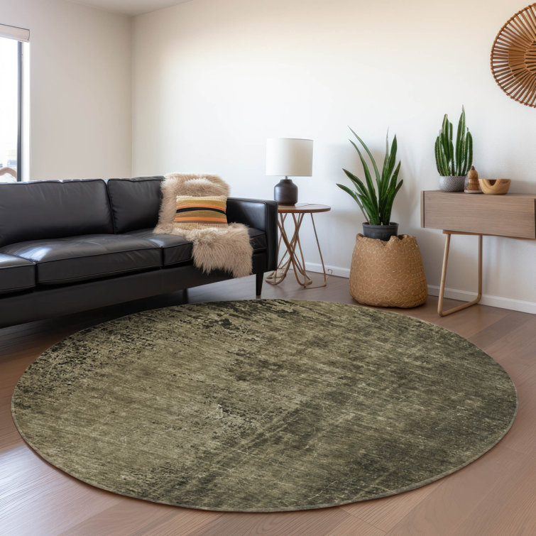 Premium Machine Washable Cerrito AMF554 Gray Rug