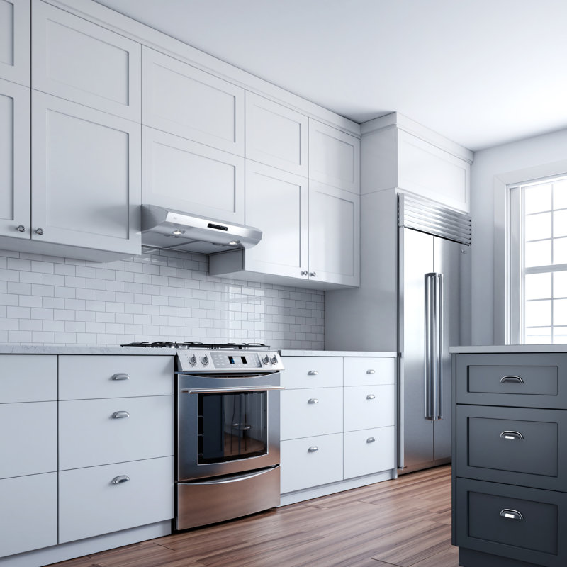 30" 350 CFM Convertible Under Cabinet Range Hood, White