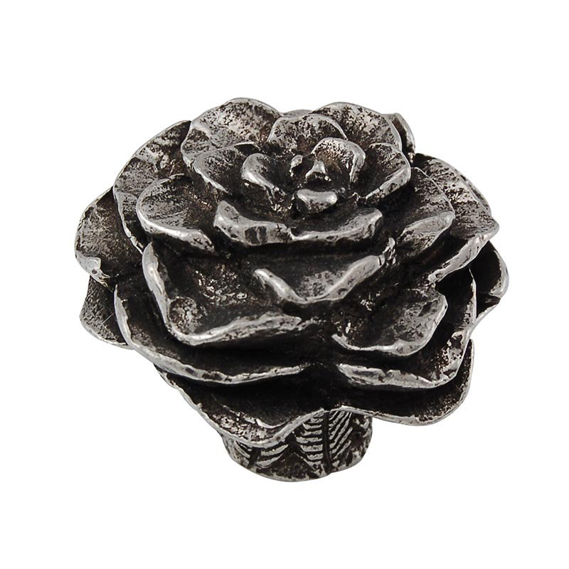 Carlotta Novelty Knob, Vintage Pewter