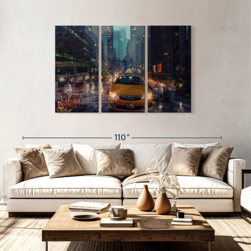 NYC I, 48" H x 74" W
