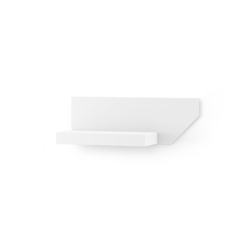 Calumet Floating Shelf, White