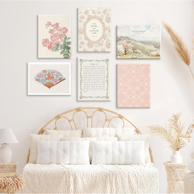 6 Piece Wrapped Canvas Print