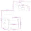 Fauteuil inclinable pour le salon vidaXL, réglable, en tissu-97814426