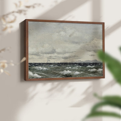 Paysages rétro-DCCXCIV-Reproduction encadrée - réversible