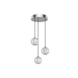 Luminaire suspendu en forme de globe à DEL 3 lumières Marni
