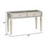 Table d'appoint avec tiroirs de rangement