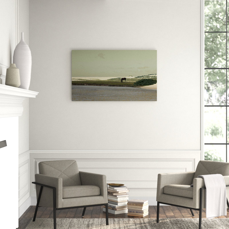 Wild Meadow Print by Austin Beiv, Outdoor, 24" H x 40" W x 1.5" D