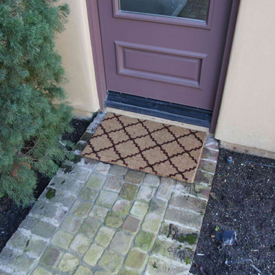 Wendland Non-Slip Geometric Outdoor Doormat