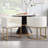 Upholstered Faux Leather Dining Chair Modern Arm Chair-2112371615-2112371614