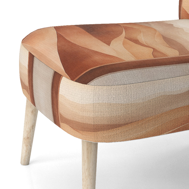 Chaise d'appoint Desert Desert, Side Chair Armless