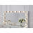 Bononia 11 drawer dressing table with lights